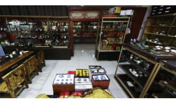 濟南槐蔭廣友茶城天露茗茶莊全景...