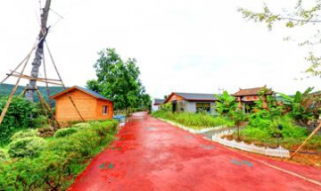 臥龍灣鑫開心農場全景圖